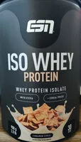 Mängden socker i ISO Whey Protein Cinnamon Cereal