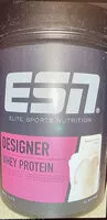 Mängden socker i Designer Whey Protein Neutral Cream Flavor