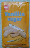 Mängden socker i Vanillin sugar