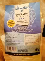 Mängden socker i wiezucker Erythrit