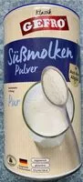 Mängden socker i Süßmolkenpulver pur