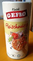 Mängden socker i Gefro Fleischwürze