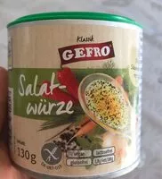 Mängden socker i Salat Gewürze