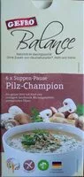 Mängden socker i Balance Pilz-Champion