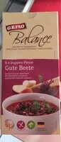 Mängden socker i Gute Beete Suppe