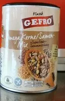 Mängden socker i Omega Kerne Samen-Mix