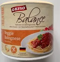 Mängden socker i Veggie Bolognese