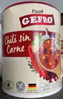 Mängden socker i GEFRO Chili sin carne