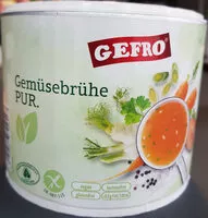 Mängden socker i Gemüsebrühe Pur