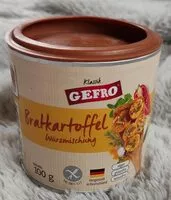 Mängden socker i Bratkartoffel Würzmischung
