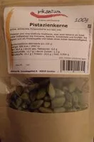 Mängden socker i Pistazienkerne