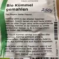 Mängden socker i Kümmel gemahlen
