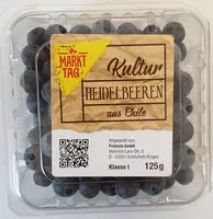Mängden socker i Kulturheidelbeeren aus Chile