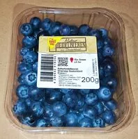 Mängden socker i Kulturheidelbeeren aus Deutschland