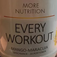 Mängden socker i Every Workout Mango-Maracuja