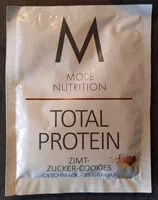 Mängden socker i Total Protein Zimt-Zucker-Cookies