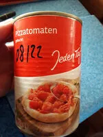 Mängden socker i Pizzatomaten gehackt