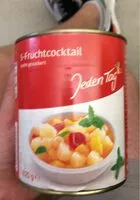 Mängden socker i 5-fruchtcocktail