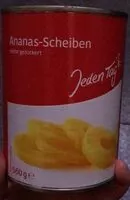 Mängden socker i Ananas scheiben