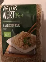 Mängden socker i langkorn Reis Natur
