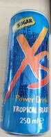 Mängden socker i Power drink tropical blast