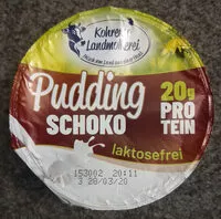 Mängden socker i Pudding Schoko laktosefrei