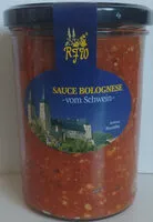 Mängden socker i Sauce Bolognese vom Schwein