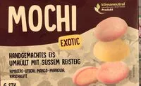 Mängden socker i Mochi