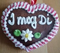 Mängden socker i Lebkuchenherz I mog di