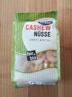 Mängden socker i Cashewnüsse geröstet / mit Chili