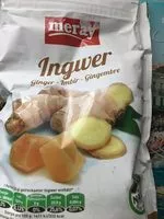 Mängden socker i Ingwer