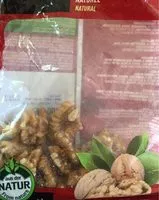 Mängden socker i Walnut kernels noix