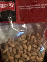 Mängden socker i Turkish pistachios roasted and saltes