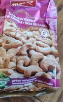 Mängden socker i Noix de cajou