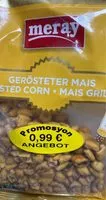Mängden socker i Meray Roasted Corn