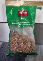 Mängden socker i créneaux  de noix