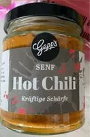 Mängden socker i Hot Chili Senf