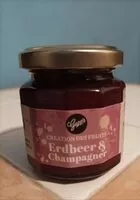 Mängden socker i Erdbeer-Champagner Marmelade