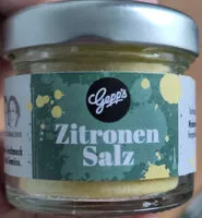 Mängden socker i Zitronen Salz