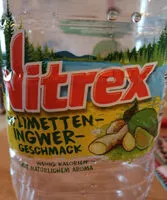 Mängden socker i Vitrex mit Limetten-Ingwer-Geschmack
