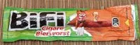 Mängden socker i BiFi Cigare Bierworst