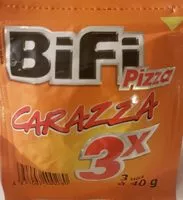 Mängden socker i Bifi Carazza