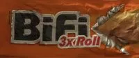 Mängden socker i Bifi 3x Roll