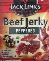 Mängden socker i Beef jerky peppered