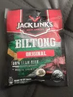 Mängden socker i Biltong Original