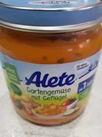 Mängden socker i Gartengemüse mit Geflügel