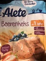 Mängden socker i Alete Beerenkeks (150 G), 6 Stück