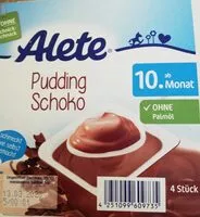 Mängden socker i Pudding Schoko
