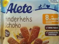 Mängden socker i Alete Kinderkeks Schoko