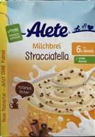 Mängden socker i Milchbrei Stracciatella